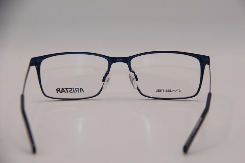 NEW ARISTAR CHARMANT AR16255 COLOR-543 BLUE AUTHENTIC EYEGLASSES 55-17 gallery