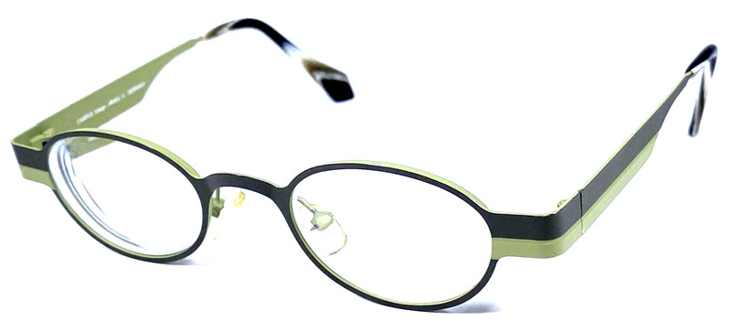 AXEL S. “CAMPUS” AX771 COL.66 Germany Green Matte Eyeglasses Frame 42-20mm