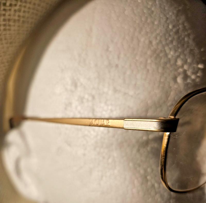 New Vintage Jaguar 3455-009 gold 61-16 Pure Titianium FMG Eyewear/ Ireland SALE! gallery