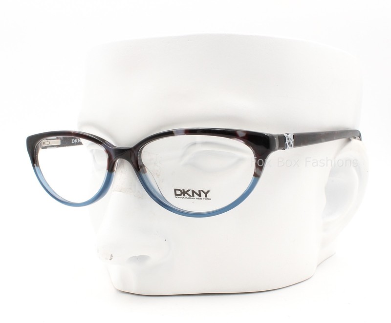 DKNY DY4633 3555 Eyeglasses Glasses Crystal Brown Havana & Blue Ombre 51-15-140