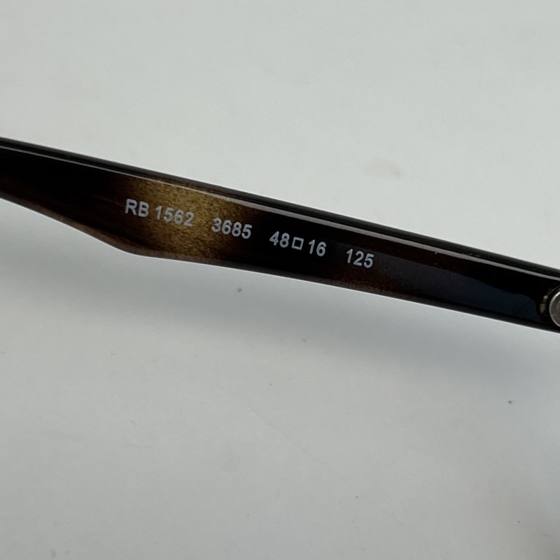 Ray-Ban RB 1562 Eyeglass Frames 48-16-125 Tortoise Full Rim *FRAMES ONLY* gallery