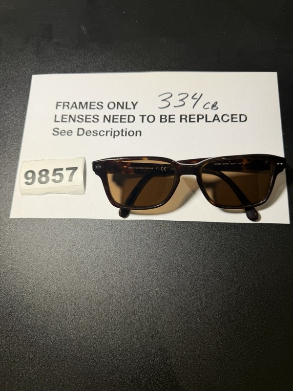 Brooks Brothers BB725S 5016/73 Eyeglasses Frame 52 17 140mm Mens Tortoise