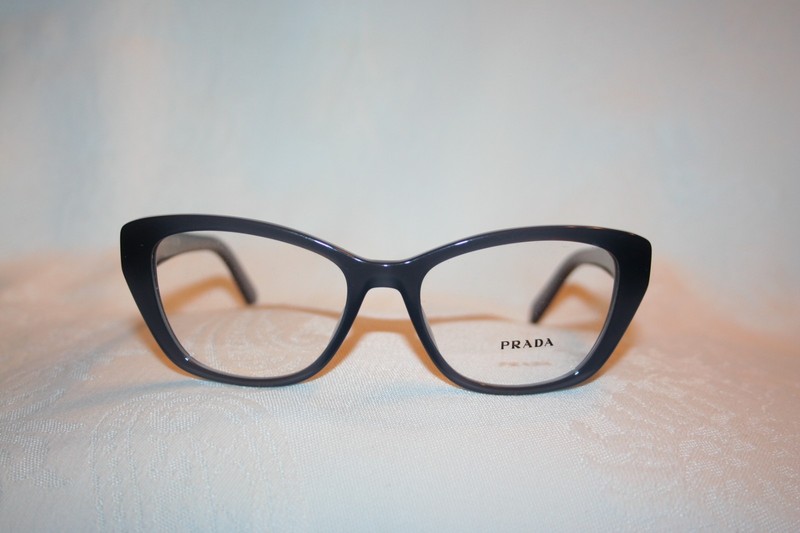 New Prada Eyeglasses PR 19WV Opal Astral (07Q-101) 53-17-140 gallery