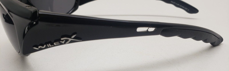 Authentic Wiley X Eyeglasses P-58 WX Z87-2 Black frame Airborne RX READ!!! gallery