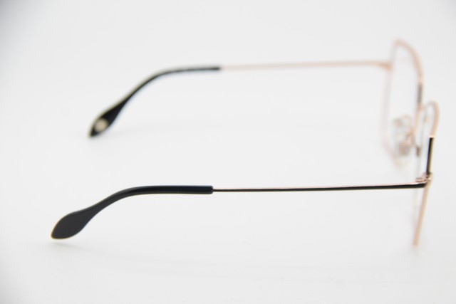 NEW FYSH 3720 S200 BLACK GOLD GUNMETAL AUTHENTIC EYEGLASSES 54-17 gallery
