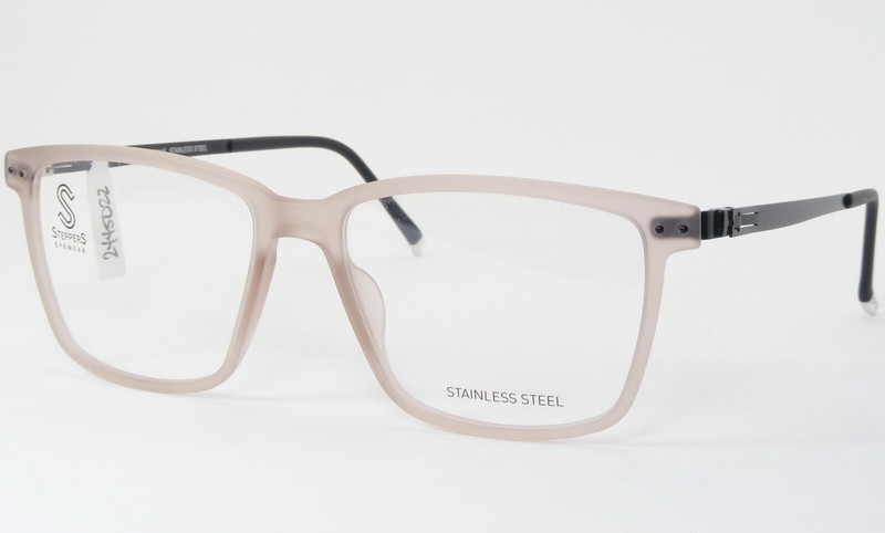STEPPERS STS-30070 F190 MATT TAN /BLACK EYEGLASSES GLASSES 52-15-143mm Germany gallery