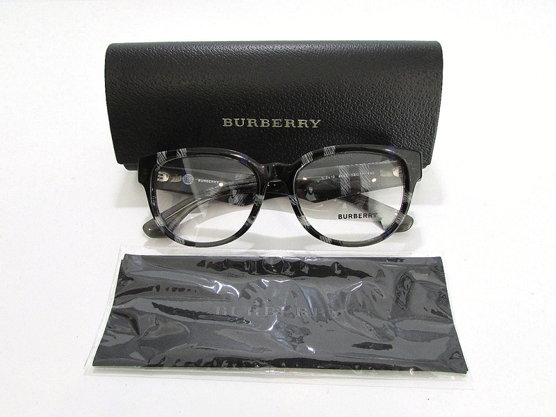 Burberry B2140 B 2410 4147 Check Lichen Eyeglasses Rx-Able Frame