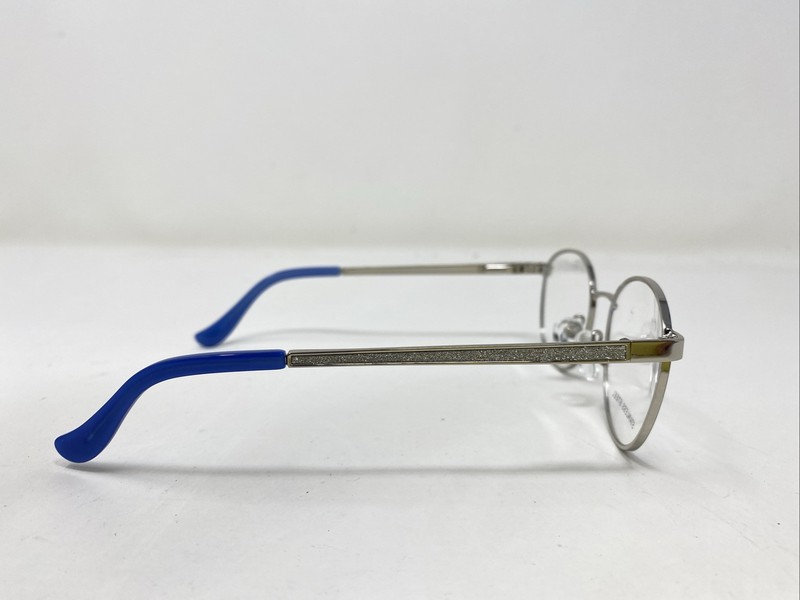 LOL Eyewear LOL-34 BLUE 45-16-125 Blue/Silver Full Rim Eyeglasses Frame 1504 gallery
