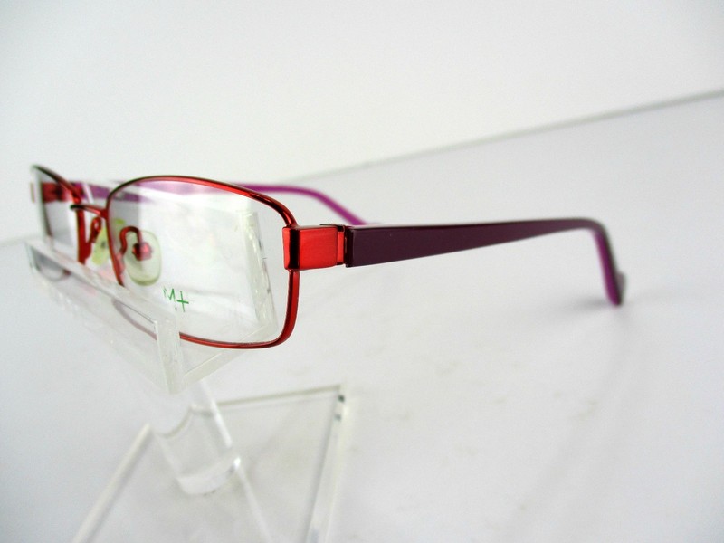 M+ by Modo Mod 1145 (CRNB) Cranberry 52 x 17 135 mm Eyeglass Frames gallery