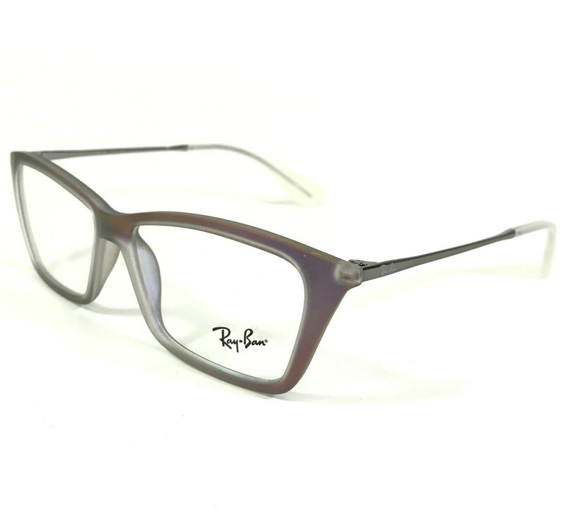 Ray-Ban Eyeglasses Frames RB7022 SHIRLEY 5498 Iridescent Purple Silver 52-14-140