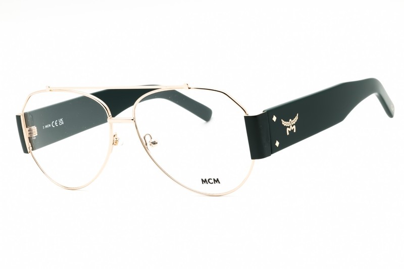 MCM MW5001 32A Eyeglasses Gold Smoke Frame 58mm