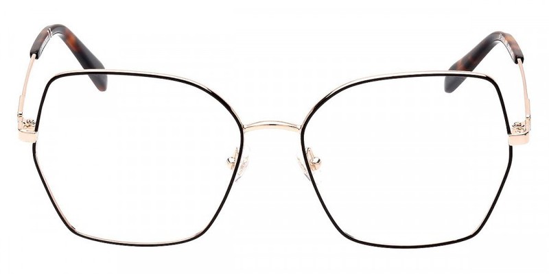 Emilio Pucci EP5213 005 Black Metal Cat Eye Optical Eyeglasses Frame 56-16-140