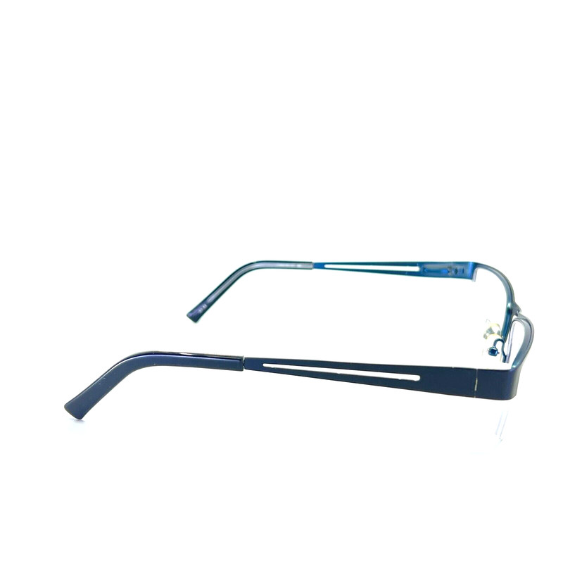Timex Eyeglasses L012 Bk Blue Rectangular Half Rim Frame 56[]18 137 mm gallery