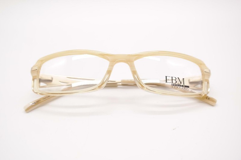 EBM 1071 Beige Transparent Gold Oval Glasses Eyeglass Frame New gallery