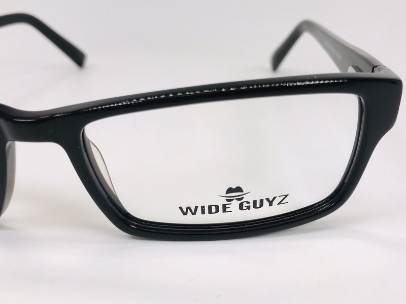 New Wide Guyz Black MOOSE Eyeglasses 60mm for The Stylish Large Man gallery