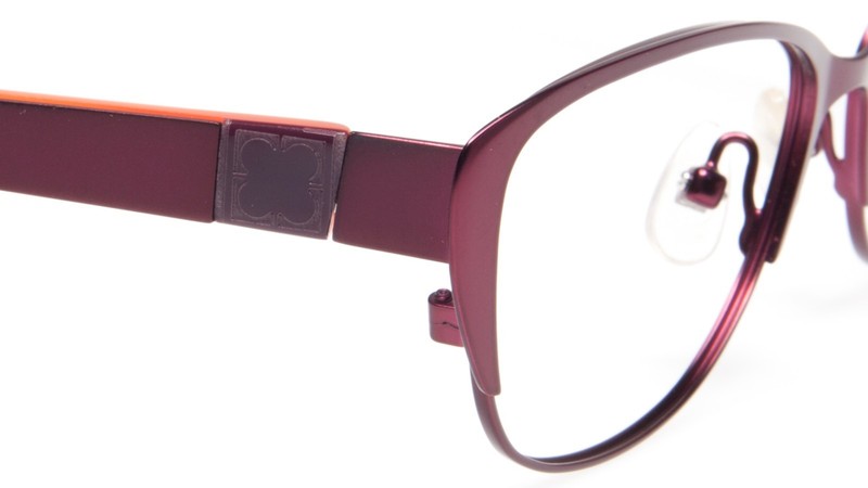 NEW LIZ Claiborne L398 02A0 SATIN PLUM EYEGLASSES GLASSES 53-15-135 B33 "READ" gallery