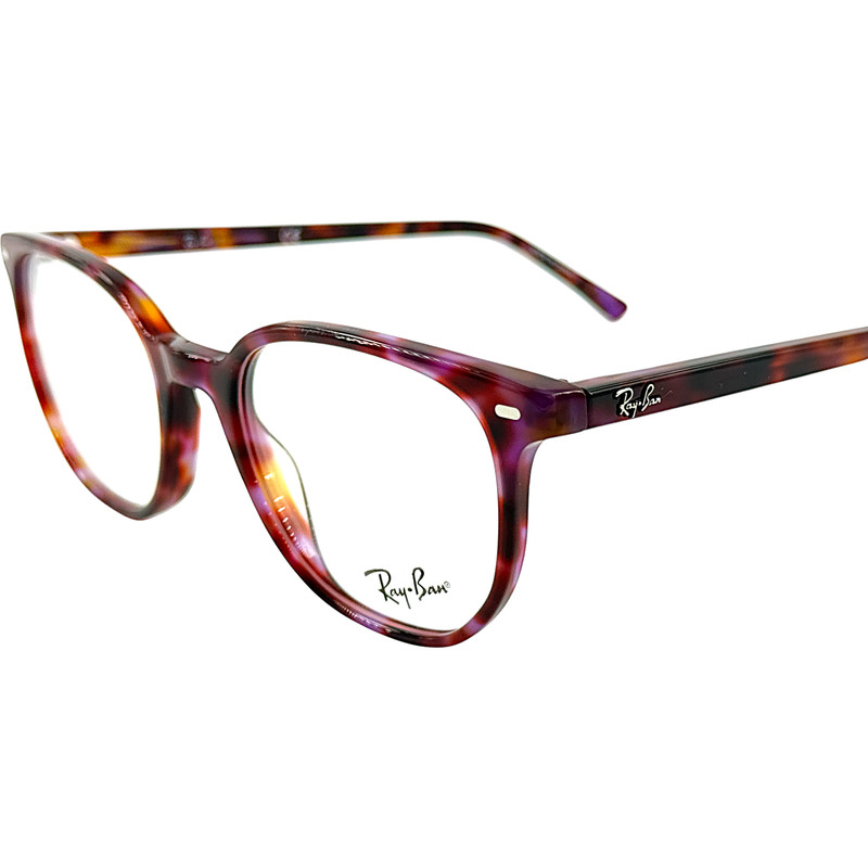 Ray Ban RB5397 Unisex Plastic Eyeglass Frame 8175 Brown & Violet Havana 48-19 gallery