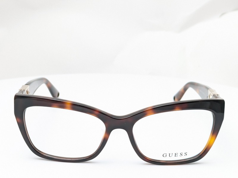 Guess GU2960 052 Havana Women's Eyeglasses Frames 54-16-145 gallery