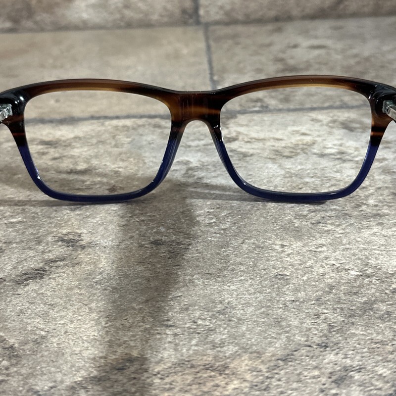 TWILL & TWEED TW 2005 5223 Tortoise Blue Full Rim Eyeglass Frames 53-16-140 G10 gallery