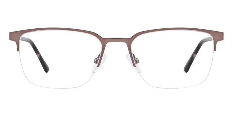 Adensco AD 152 Eyeglasses Male Matte Gray 52mm New 100% Authentic