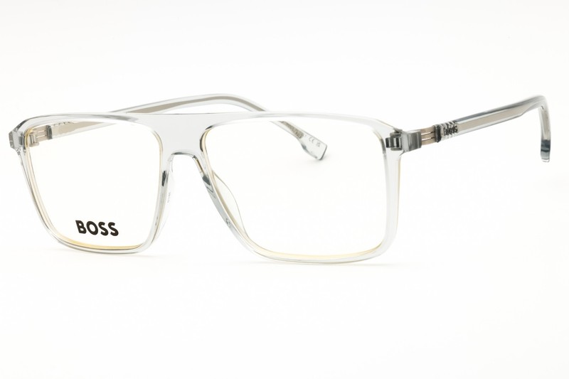 HUGO BOSS HB1636-KB7-56 Eyeglasses Frame Size 56mm 13mm 150mm GREY Men 716736974