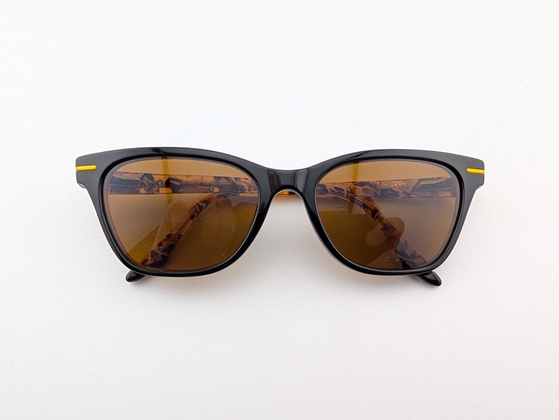 Steve Madden Eyeglasses, Frames Only, Kimmie, 51-17-135, Plastic, Black/Amber