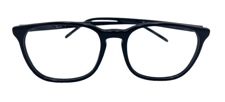 Women Ray Ban RB5387 2000 Square Black Designed Eyeglasses gallery