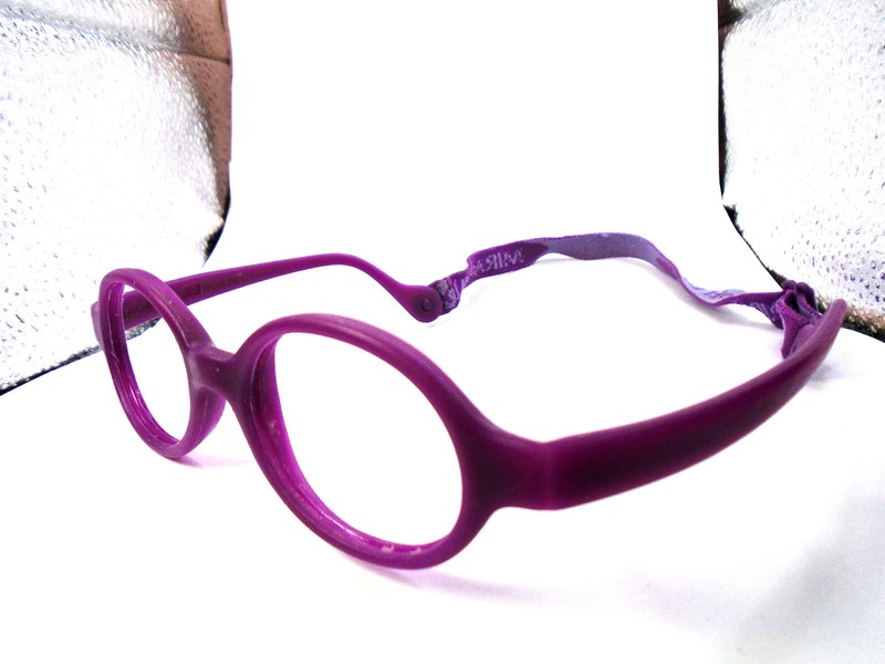 Miraflex BABY LUX P Purple 38-17-117 Plastic Kids Eyeglasses Frame Made in Italy gallery