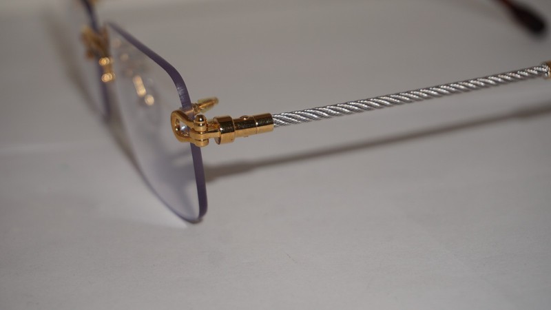 FRED New Eyeglasses Rimless Gold Plated FG50002U 032 56 16 145 gallery