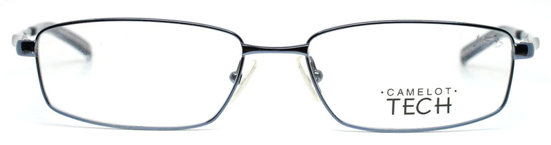 CAMELOT TECH Summit Steel Blue Womens Rectangle Eyeglasses Frames 54-16-140 B:28 gallery