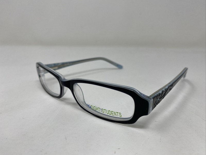 Sight For Students SFS5000 BLACK HYDRANGEA 49-16-130 Eyeglasses Frame I273 gallery
