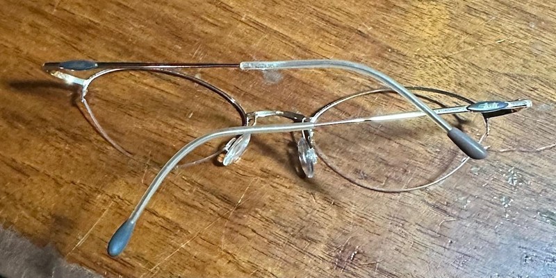 Silhouette M6524 V6052 Brass Half Rim Eyeglasses Frames 48◻19~130 gallery