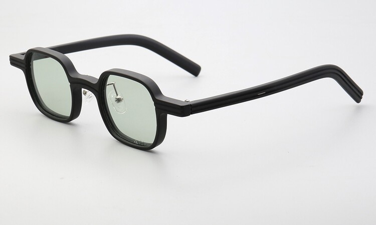 Fashionable Men Sunglasses Polarized Women Sun Glasses UV400 Driving Blue Black