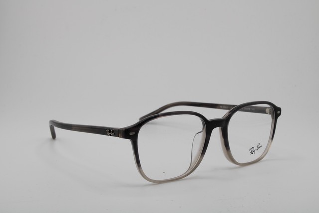 NEW RAY-BAN RB 5393-F LEONARD 8106 GREY HORN FADE AUTHENTIC EYEGLASSES 53-18 gallery