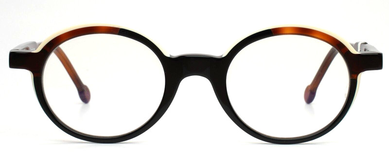 RES/REI Calla 275 Tortoise Cream Womens Round Full Rim Eyeglasses 48-22-140 B:41 gallery