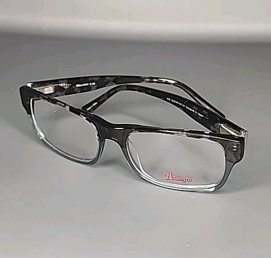 Bellagio Eyewear 802 Blue Tortoise /Blue Translucent Eyeglass Frame 55/18/145