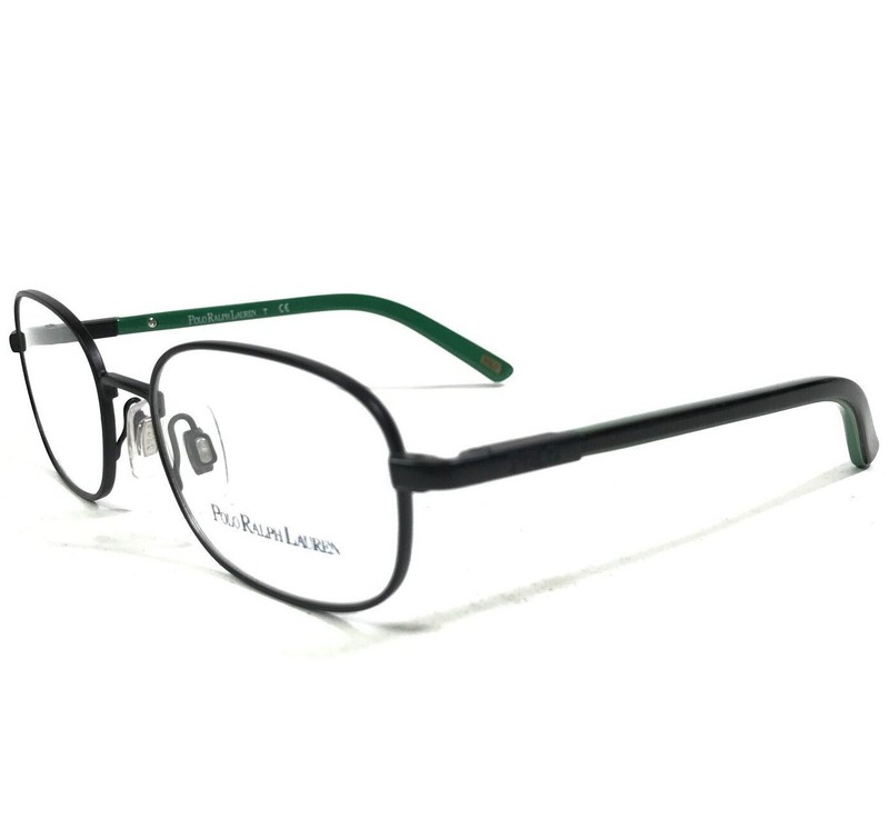 Polo Ralph Lauren Kids Eyeglasses Frames 8027 107 Black Green Square 47-16-125