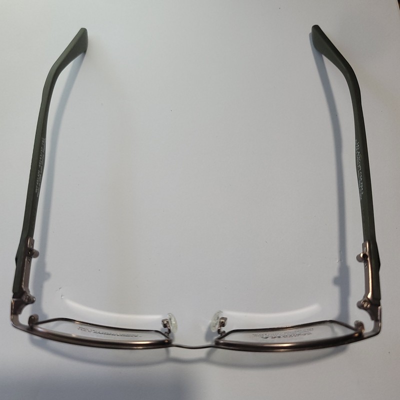 ​Artcraft USA Workforce WF451AM Safety Eyeglasses Frame Brown Tweed 52-16-142 gallery