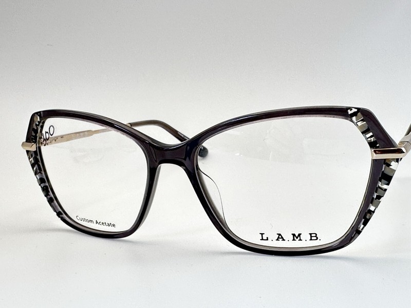 NEW L.A.M.B. LA143 GRY 55.16.140 Women’s Eyeglasses Frames gallery