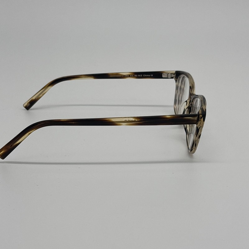 Warby Parker Clemens M 925 Designer Eyeglasses Frame 54-16-142 Amber Crystal gallery