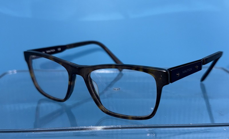 Nautica Men’s Eyeglass Frames N8135 215 55-18-145 Brown/Tortoise