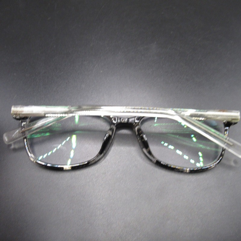 TKEEP Eyeglass Frames Black White Tortoise Rectangular Full Rim 52-17-140 Japan gallery