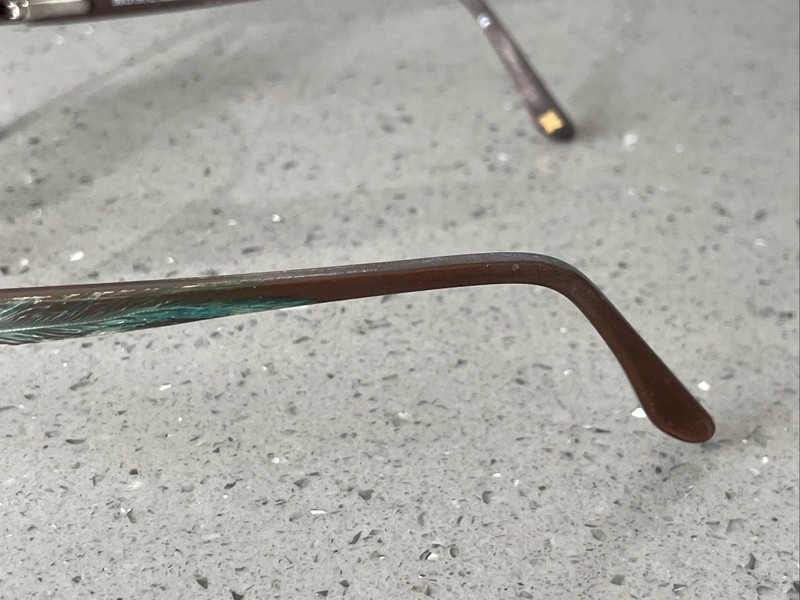 BCBGMAXAZRIA Eden Bro BROWN 50-15-130 Metal Full Rim Eyeglasses Frames ONLY gallery
