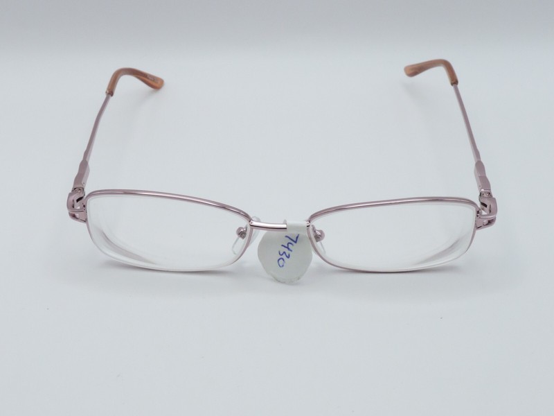 PARADE Q-SERIES 1615 OVAL/SQUARE FULL FIM EYEGLASS FRAMES PINK 52-18-135 NWD*