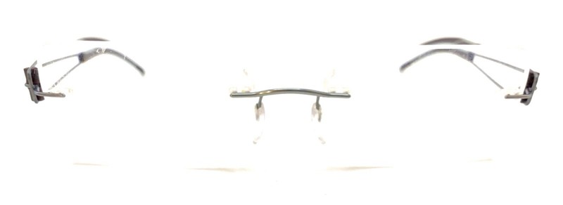 Silhouette Titanium Silver Gray Brown Rimless Eyeglasses Frames Austria Unisex gallery