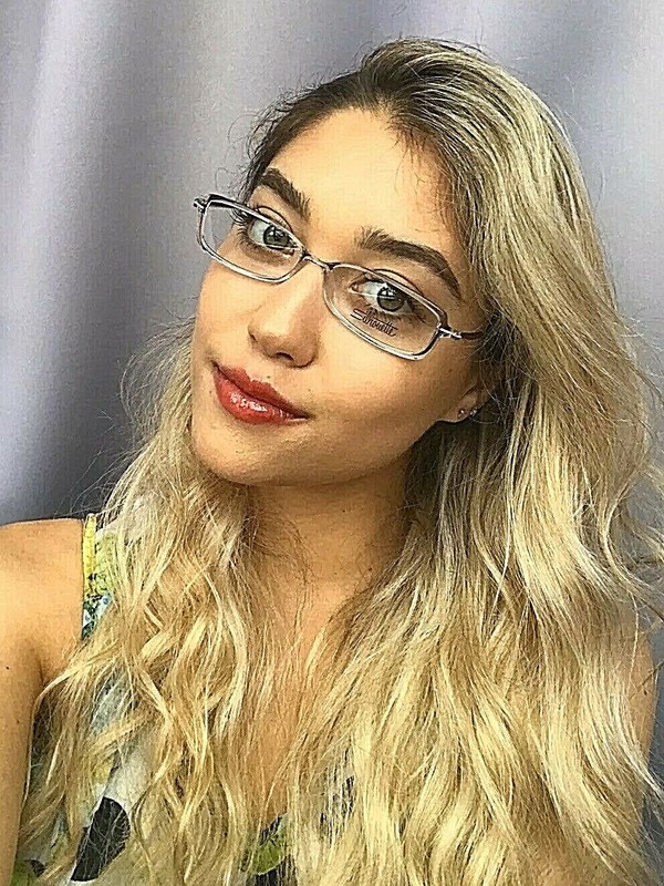 New Light Vintage Silhouette SP997 10 6073 53mm Clear Women’s Eyeglasses .