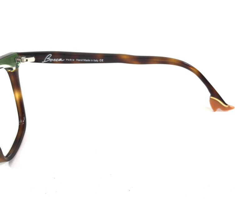 Bocca Eyeglasses Frames 20's 1 Col 238 Crystal Green Tortoise 51-18-147 gallery