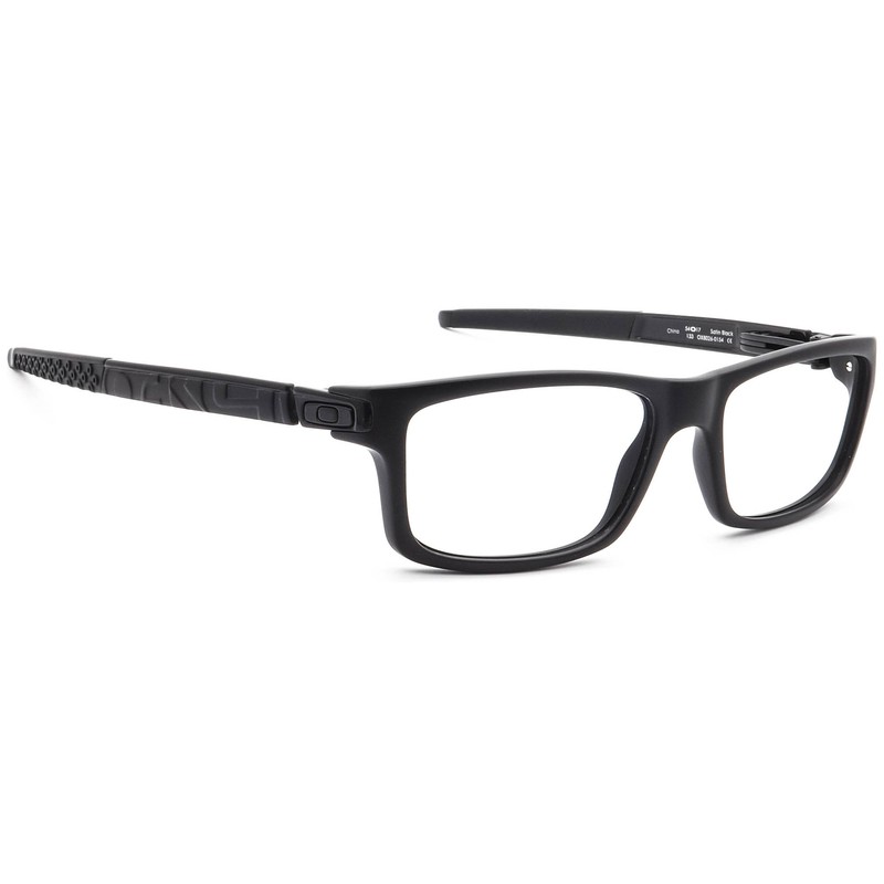 Oakley Eyeglasses Currency OX8026-0154 Satin Black Rectangular Frame 54[]17 133