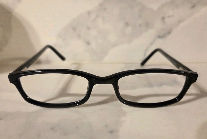 Rochester 150mm Black Rectangle Eye Glasses Frames 52 mm x 22 mm x 150 mm