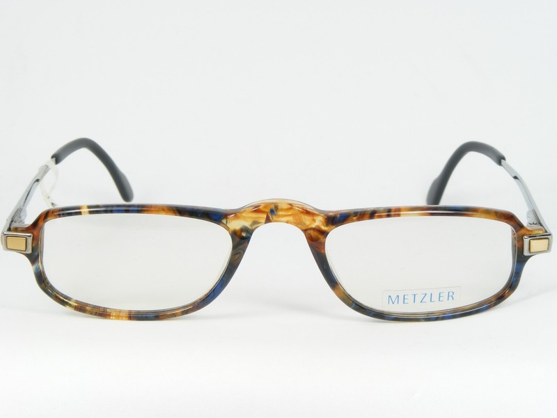 NOS METZLER 1241 471 MULTICOLOR EYEGLASSES GLASSES FRAME 50-22-140mm Germany gallery